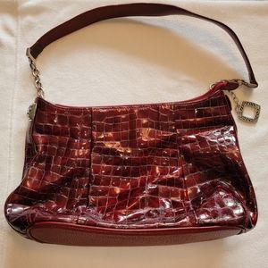 Brighton Alligator Shoulder Bag